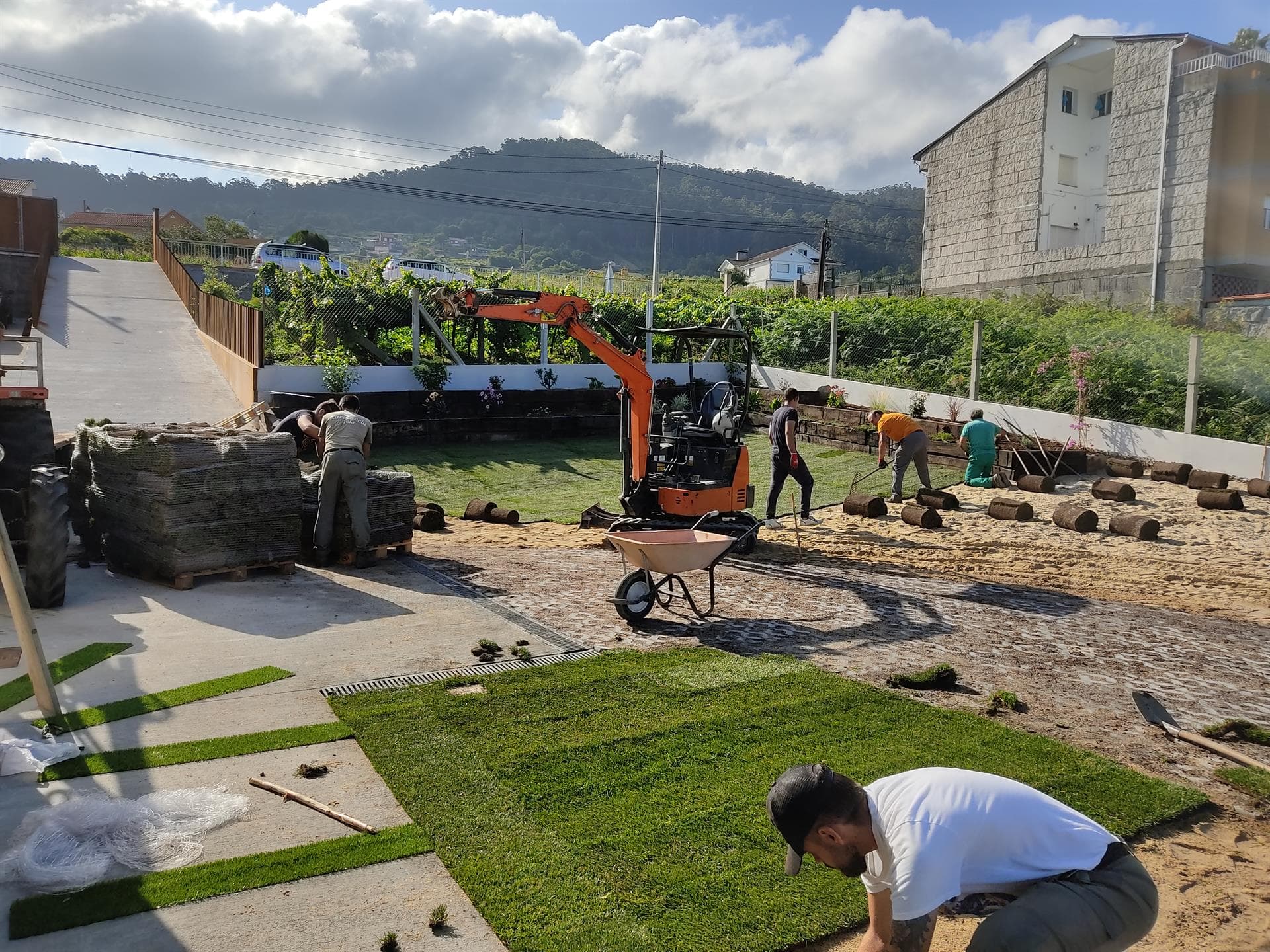 Jardinería en Poio